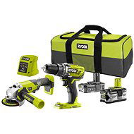Ryobi R18DDAG-242S - Sada aku nářadí