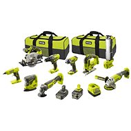 Ryobi R18CK9-252S - Cordless Tool Set