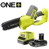 RYOBI Chainsaw single-hand AKU 18V ONE+™ 15 cm (1x2 Ah) - Compact Chainsaw