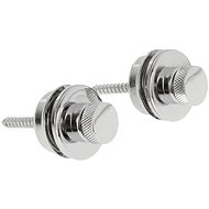 RAZZOR Flat Locks, Chrome - Guitar Strap Lock