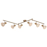 Rabalux 5553 - Spotlight HOLLY 6xE14/40W/230V Gold - Spot Lighting