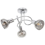 Rabalux 5557 - Surface-mounted Chandelier HOLLY 3xE14/40W/230V Glossy Chrome - Chandelier