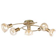 Rabalux - Surface-mounted Chandelier 5xE14/40W/230V Gold - Chandelier