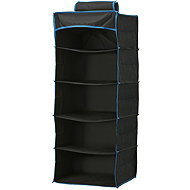 Redcliffs Outdoor Textile wardrobe organiser, 5 shelves, 34 × 34 × 85 cm - Organiser