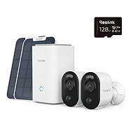 Reolink Hub 1 + 2x Argus Series B350 + Solar Panel + 128GB microSD card - Camera System