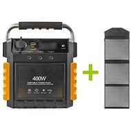 OXE Powerstation S400 a solárny panel SP100W + taška na káble ZADARMO! - Nabíjacia stanica