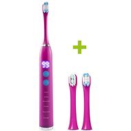 Sonic toothbrush OXE Sonic T1 and 2× spare heads pink - Electric Toothbrush