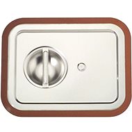 Rieber Lid for gastro container GN 1/2 watertight stainless steel - Gastro Container Lid