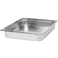 Rieber Stainless steel gastro bowl 2/1 h=100 mm - Gastro Container