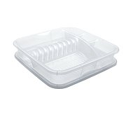 ROTHO Dish drainer Geometric transparent - Draining Board