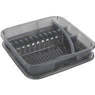 ROTHO Dish drainer Geometric anthracite - Draining Board
