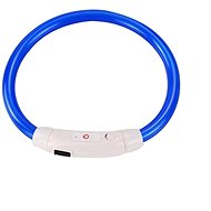 Surtep LED light collar USB circumference 20-35 cm Color Blue - Dog Collar