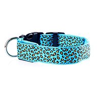 Surtep LED Dog Collar Leopard /Blue 43 - Dog Collar