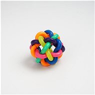 Surtep ball with bell hard rubber 7 cm multicoloured - Dog Toy