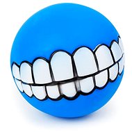 Surtep Pískací míček Smile 7,5cm Modrá - Dog Toy