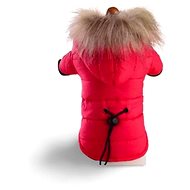 Surtep Winter jacket with hood for dog - Red - Dog Clothes