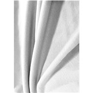 4sleep Jersey Silver Line, 90 × 200, white - Bedsheet