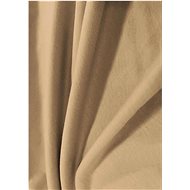 4sleep Jersey Silver Line, 90 × 200, light beige - Bedsheet