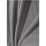 4sleep Jersey Silver Line, 180 × 200, grey - Bedsheet