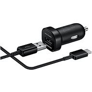 Samsung EP-LN930C fekete + USB Type C kábel - Autós töltő