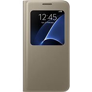 Handytasche Samsung Galaxy S7 EF-CG930P Gold - Handyhülle
