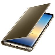 Samsung EF-ZN950C Clear View Cover für Galaxy Note8 golden - Handyhülle