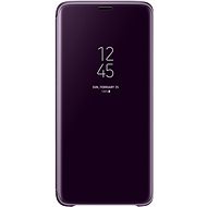 Samsung Galaxy S9+ Clear View Standing Cover - Lila - Mobiltelefon tok