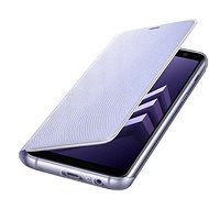 Samsung Neon Flip Cover Galaxy A8 (2018) EF-FA530P Violett - Puzdro na mobil
