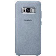 Samsung EF-XG955A Galaxy S8 + Alcantra tok, szürke - Telefon tok