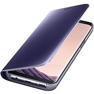 Samsung EF-ZG955C Clear View Standing Cover for Galaxy S8+ purple - Phone Case
