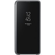 Samsung Galaxy S9 Clear View Standing Cover Black - Phone Case