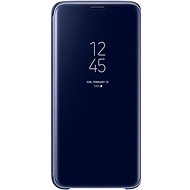 Samsung Galaxy S9 Clear View Standing Case blue - Phone Case