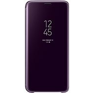 Samsung Galaxy S9 Clear View Standing Cover Purple - Phone Case