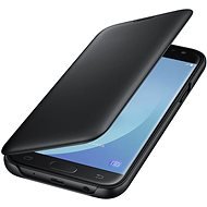 Samsung Galaxy J6 Wallet Cover fekete - Mobiltelefon tok