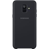 Samsung Galaxy A6 Dual Layer cover fekete - Telefon tok