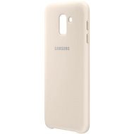 Samsung Galaxy J6 Dual Layer Cover arany - Telefon tok