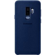 Samsung Galaxy S9+ Alcantara Cover modrý - Kryt na mobil