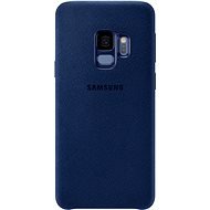 Samsung Galaxy S9 Alcantara Cover hátlap tok, kék - Telefon tok
