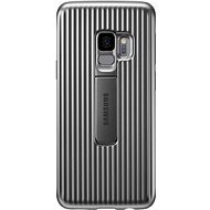 Samsung Galaxy S9 Protective Standing Cover Silver - Phone Cover