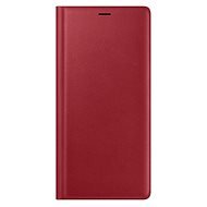 Samsung Galaxy Note9 Leather View Cover piros - Mobiltelefon tok