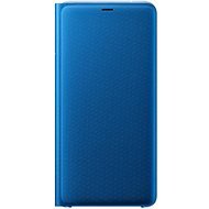 Samsung Galaxy A9 Flip Wallet Cover kék - Mobiltelefon tok