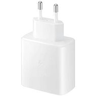 Samsung Charger with Fast Charging Support (45W) White - AC Adapter