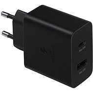 Samsung Travel Charger Dual (USB-C, USB-A) 35W Black (Bulk) - Wall Charger