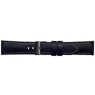Galaxy Watch Braloba Strap Rubber/Leather - Urban Traveller fekete - Szíj