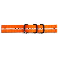 Samsung Gear Sport Studio Premium Nato Strap Orange/White - Watch Strap