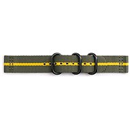 Samsung Gear Sport Studio Premium Nato Strap Grey/Yellow - Watch Strap