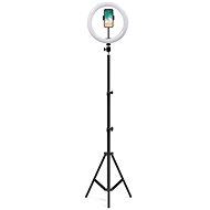 MG Selfie Ring circular LED light 10.2'' + tripod 1.6 m, black - Camera Light