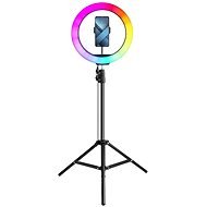 MG Selfie Ring Fill kruhové RGB LED světlo 12'' + stativ, černé - Camera Light
