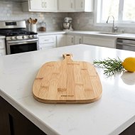 Bamboo kitchen cutting board 38×23Cm Kinghoff Kh-1564 - Cutting Board
