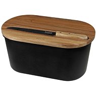 Husla bread bin with cutting board and knife 73935 - Breadbox
